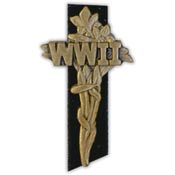 WWII Memorial Cross 1 1/2"