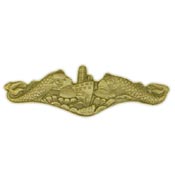 Sub Dolphin (2 7/8" gold)