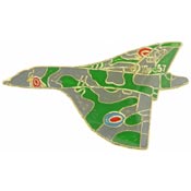 Avro Vulcan Bomber Pin