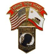 California State POW/MIA Flag Pin