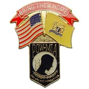 New Jersey State POW/MIA Flag Pin