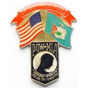 New York State POW/MIA Flag Pin