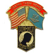 Colorado State POW/MIA Flag Pin
