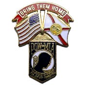 Florida State POW/MIA Flag Pin