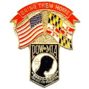 Maryland State POW/MIA Flag Pin