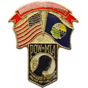 Montana State POW/MIA Flag Pin