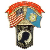 South Dakota State POW/MIA Flag Pin