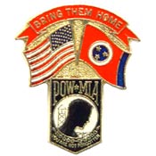 Tennessee State POW/MIA Flag Pin