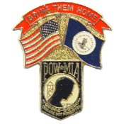 Vermont State POW/MIA Flag Pin