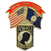 West Virginia State POW/MIA Flag Pin