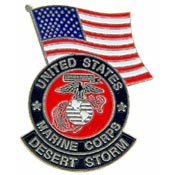 Desert Storm w/ US Flag