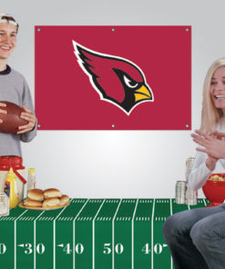2'x3' Cardinals Banner + Vinyl Tablecloth