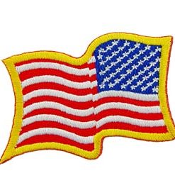Right Arm Waving USA