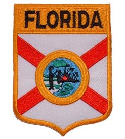 Florida Flag Shield Patch