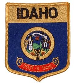 Idaho Flag Shield Patch