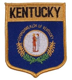 Kentucky Flag Shield Patch