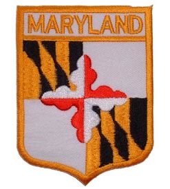 Maryland Flag Shield Patch