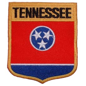 Tennessee Flag Shield Patch