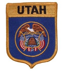 Utah Flag Shield Patch