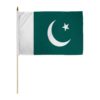 PAKISTAN 12X18 INCH HANDHELD FLAG