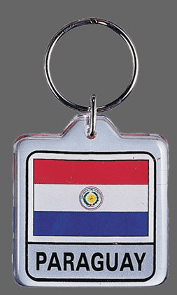 Paraguay Key Chain