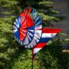 Patriot Wind Sail Triple Wheel Spinner