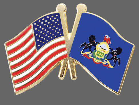 Pennsylvania Friendship Pins