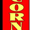 38'' x 138'' Popcorn Swooper Flag