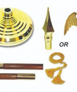 Presentation Accessory Set With 7' Pole & Spear Top