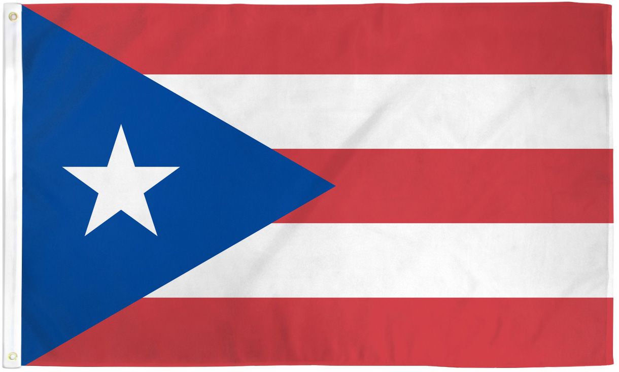 Puerto Rico poly 2'x3' Flag