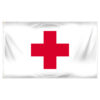 Perma-Nyl 8'x12' Nylon Red Cross Flag