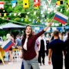 Russia Stick Flag