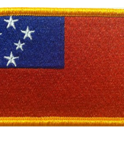 2"x3.5" Western Samoa Rectangle Patch