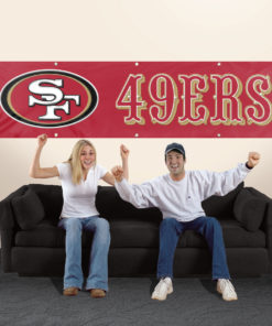 San Francisco 49ers Giant 8' x 2' Banner