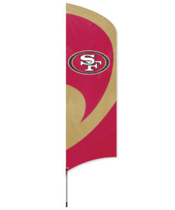 San Francisco 49ers Tall Team Flag Kit