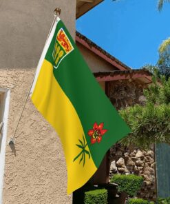 Saskatchewan 3x5ft Poly Flag, Saskatchewan Flag 3x5 ft Polyester Canadian Province