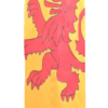 Scotland Lion Flag Windsock 40-Inch, Scotland Lion Applique Windsocks, Scottish Lion Rampant Flag Windsock, Scottish Windsocks, Scotland Lion Flag Windsocks