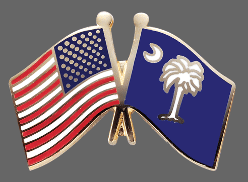 South Carolina Friendship Pins