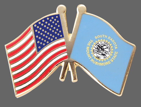 South Dakota Friendship Pins
