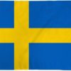 Swedish 2x3 Poly Flag