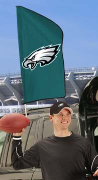 42"x20" Eagles Tailgate Flag