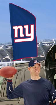 42"x20" Giants Tailgate Flag