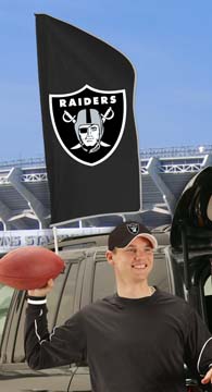 Raiders Tailgate 42"x20" Flag