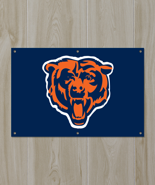 2'x3' Bears Fan Banner