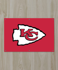 Chiefs 2'x3' Fan Banner