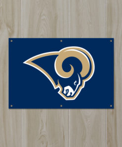 2'x3' Rams Fan Banner