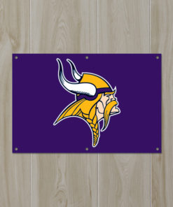 2'x3' Vikings Fan Banner