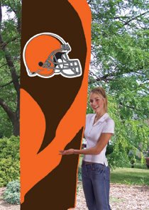 Browns Tall Team Flag