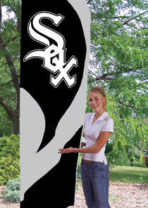 White Sox Tall Flag 8.5' x 2.5'