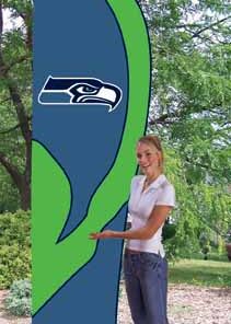 Seahawks Tall Flag 8.5'x2.5
